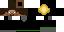 Minecraft skin texture, 64x32 legacy pixels