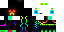 Minecraft skin texture, 64x32 legacy pixels