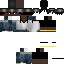 Minecraft skin texture, 64x64 pixels