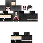 Minecraft skin texture, 64x64 pixels