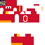 Minecraft skin texture, 64x64 pixels