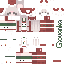 Minecraft skin texture, 64x64 pixels