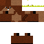 Minecraft skin texture, 64x64 pixels