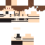 Minecraft skin texture, 64x64 pixels