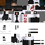 Minecraft skin texture, 64x64 pixels