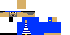 Minecraft skin texture, 64x32 legacy pixels
