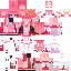 Minecraft skin texture, 64x64 pixels
