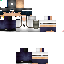 Minecraft skin texture, 64x64 pixels