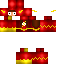 Minecraft skin texture, 64x64 pixels