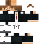 Minecraft skin texture, 64x64 pixels