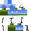 Minecraft skin texture, 64x64 pixels