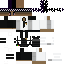 Minecraft skin texture, 64x64 pixels