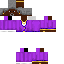 Minecraft skin texture, 64x64 pixels