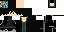 Minecraft skin texture, 64x32 legacy pixels