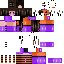 Minecraft skin texture, 64x64 pixels