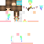 Minecraft skin texture, 64x64 pixels