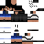 Minecraft skin texture, 64x64 pixels