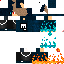 Minecraft skin texture, 64x64 pixels