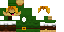 Minecraft skin texture, 64x32 legacy pixels