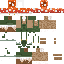 Minecraft skin texture, 64x64 pixels