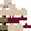Minecraft skin texture, 64x64 pixels
