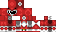 Minecraft skin texture, 64x32 legacy pixels
