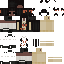 Minecraft skin texture, 64x64 pixels