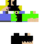 Minecraft skin texture, 64x64 pixels