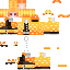 Minecraft skin texture, 64x64 pixels