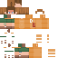 Minecraft skin texture, 64x64 pixels