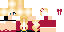 Minecraft skin texture, 64x32 legacy pixels