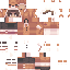 Minecraft skin texture, 64x64 pixels