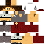 Minecraft skin texture, 64x64 pixels