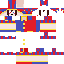 Minecraft skin texture, 64x64 pixels