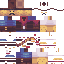 Minecraft skin texture, 64x64 pixels