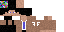 Minecraft skin texture, 64x32 legacy pixels