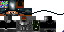 Minecraft skin texture, 64x32 legacy pixels