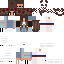 Minecraft skin texture, 64x64 pixels