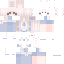 Minecraft skin texture, 64x64 pixels