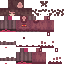 Minecraft skin texture, 64x64 pixels