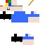 Minecraft skin texture, 64x64 pixels