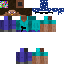 Minecraft skin texture, 64x64 pixels