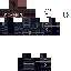 Minecraft skin texture, 64x64 pixels
