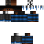 Minecraft skin texture, 64x64 pixels