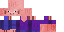 Minecraft skin texture, 64x32 legacy pixels
