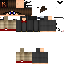 Minecraft skin texture, 64x64 pixels