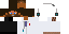 Minecraft skin texture, 64x32 legacy pixels