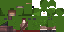 Minecraft skin texture, 64x32 legacy pixels