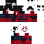 Minecraft skin texture, 64x64 pixels
