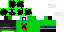 Minecraft skin texture, 64x32 legacy pixels